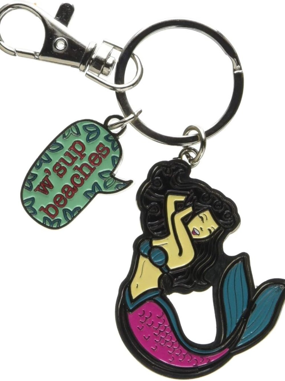 Enamel Key Ring Keychain